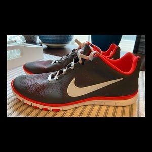 Nike Free 3.0 Gray Orange Size 7.5